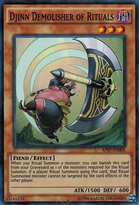 Djinn Demolisher of Rituals [AP07-EN006] Super Rare | Deep Dive Games St. Marys