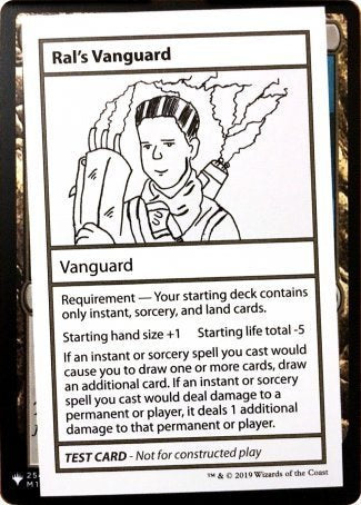 Ral's Vanguard (2021 Edition) [Mystery Booster Playtest Cards] | Deep Dive Games St. Marys