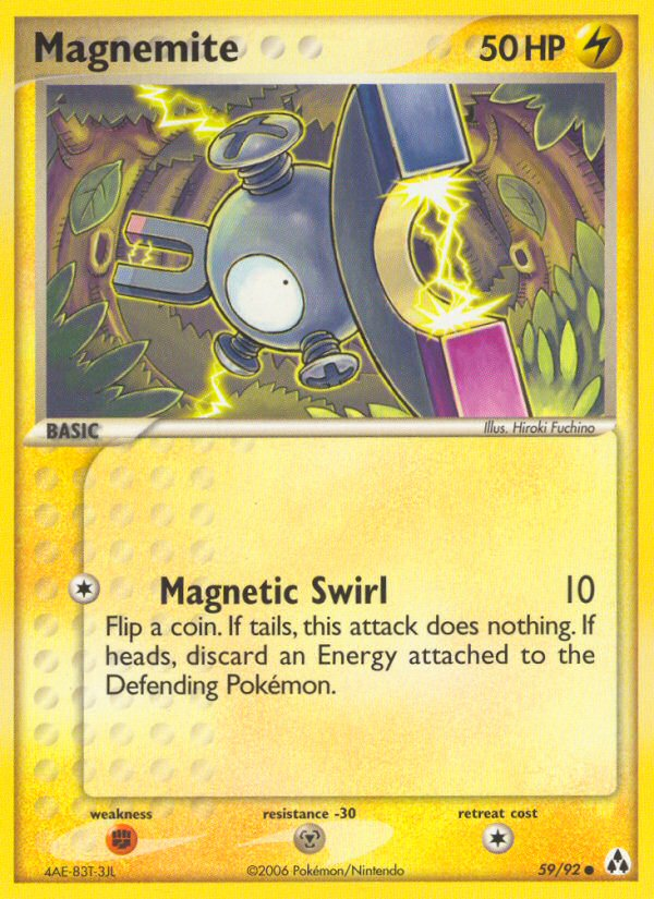 Magnemite (59/92) [EX: Legend Maker] | Deep Dive Games St. Marys