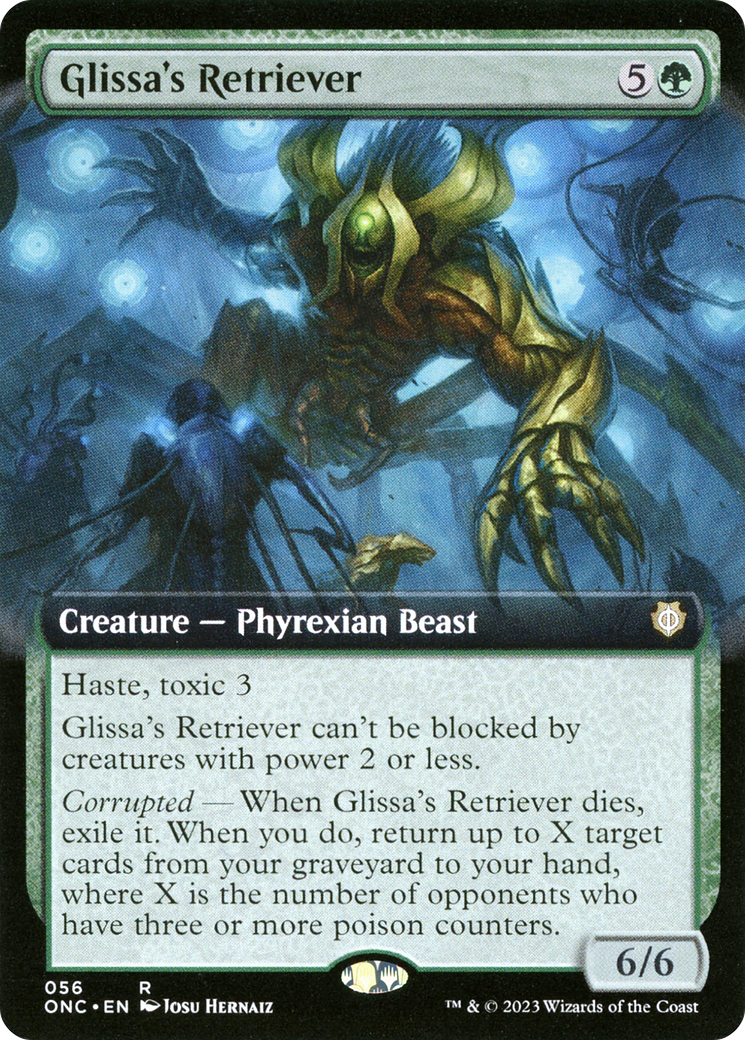 Glissa's Retriever (Extended Art) [Phyrexia: All Will Be One Commander] | Deep Dive Games St. Marys