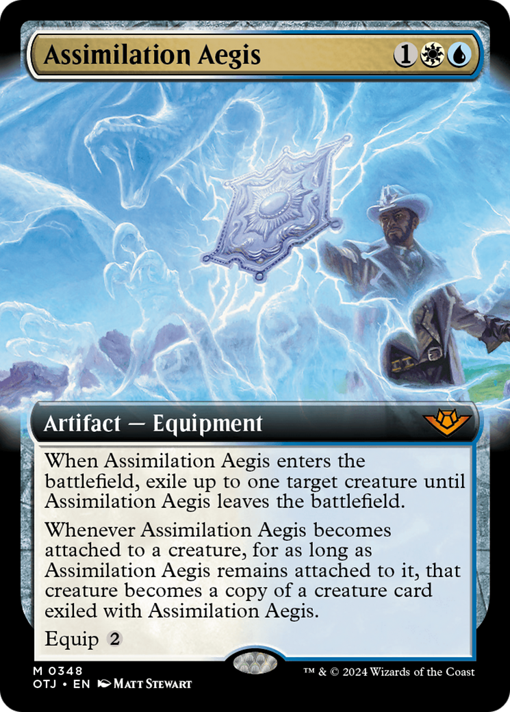 Assimilation Aegis (Extended Art) [Outlaws of Thunder Junction] | Deep Dive Games St. Marys