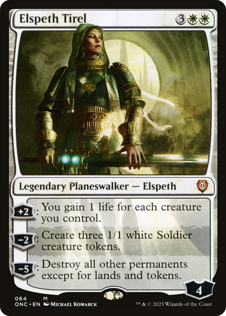 Elspeth Tirel [Phyrexia: All Will Be One Commander] | Deep Dive Games St. Marys