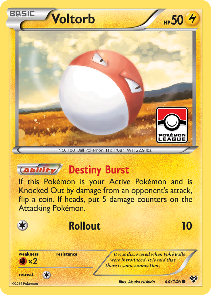 Voltorb (44/146) [XY: Base Set] | Deep Dive Games St. Marys