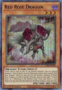 Red Rose Dragon (Green) [LDS2-EN108] Ultra Rare | Deep Dive Games St. Marys