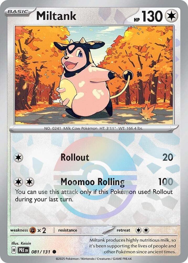 Miltank (081/131) (Poke Ball Pattern) [Scarlet & Violet: Prismatic Evolutions] | Deep Dive Games St. Marys