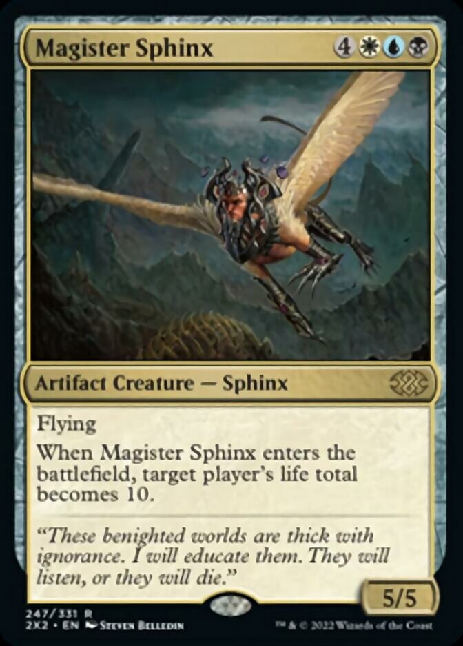 Magister Sphinx [Double Masters 2022] | Deep Dive Games St. Marys