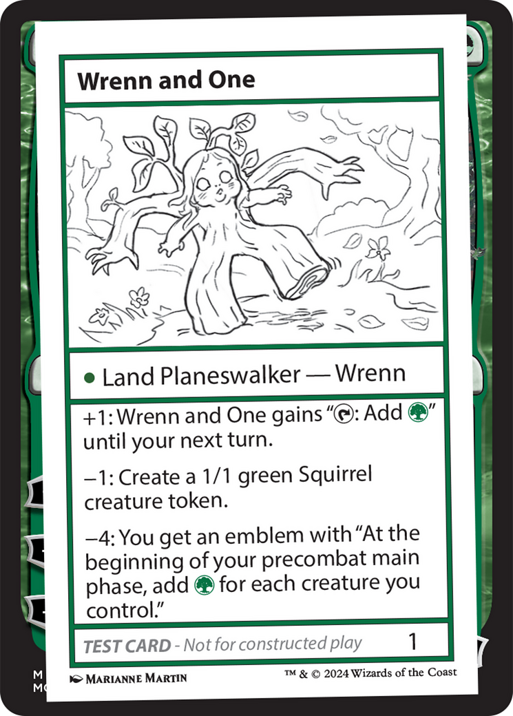 Wrenn and One [Mystery Booster 2 Playtest Cards] | Deep Dive Games St. Marys