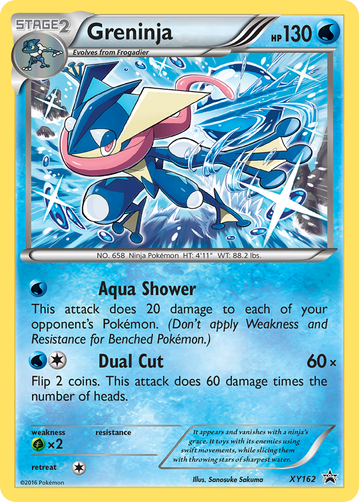 Greninja (XY162) [XY: Black Star Promos] | Deep Dive Games St. Marys