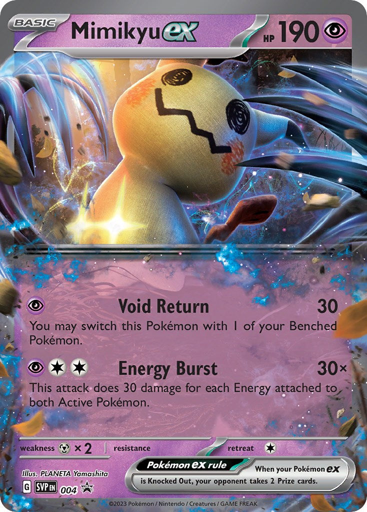 Mimikyu ex (004) [Scarlet & Violet: Black Star Promos] | Deep Dive Games St. Marys