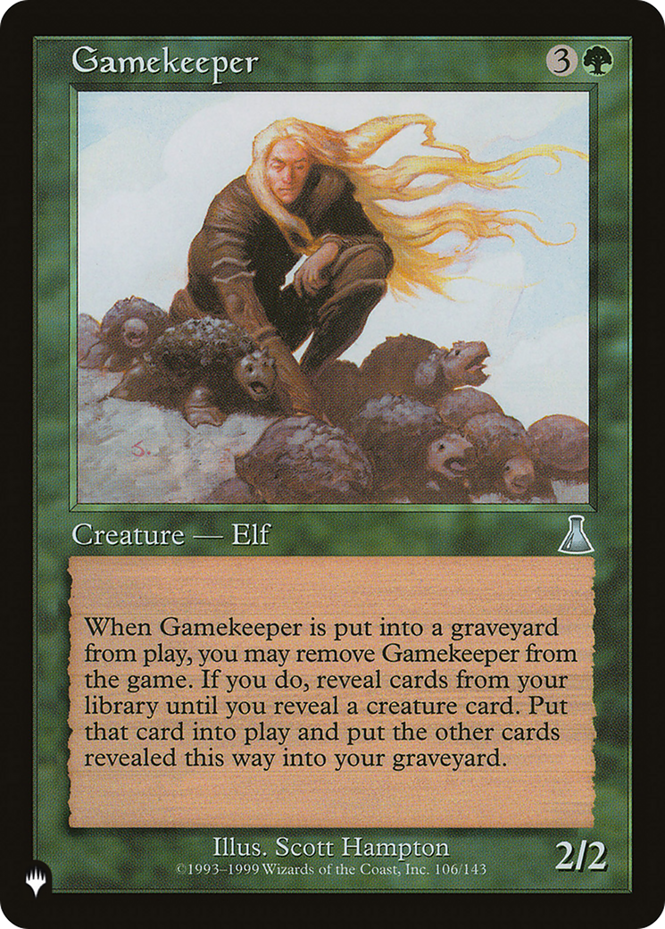 Gamekeeper [The List] | Deep Dive Games St. Marys