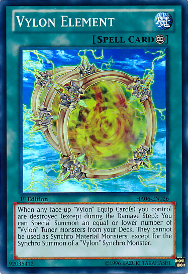 Vylon Element [HA06-EN026] Super Rare | Deep Dive Games St. Marys