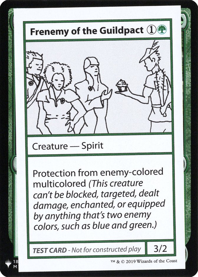 Frenemy of the Guildpact [Mystery Booster Playtest Cards] | Deep Dive Games St. Marys