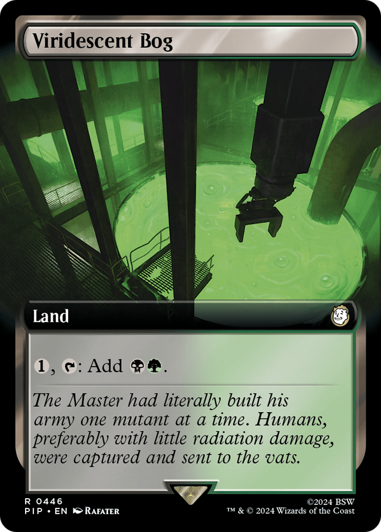 Viridescent Bog (Extended Art) [Fallout] | Deep Dive Games St. Marys