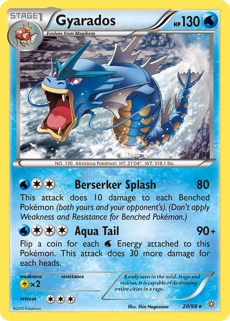 Gyarados (20/98) [XY: Ancient Origins] | Deep Dive Games St. Marys