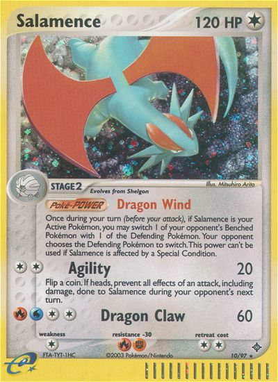 Salamence (10/97) [EX: Dragon] | Deep Dive Games St. Marys