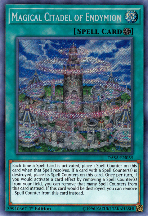 Magical Citadel of Endymion [DASA-EN055] Secret Rare | Deep Dive Games St. Marys