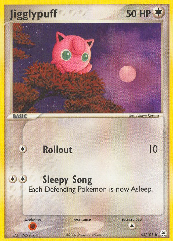 Jigglypuff (63/101) [EX: Hidden Legends] | Deep Dive Games St. Marys