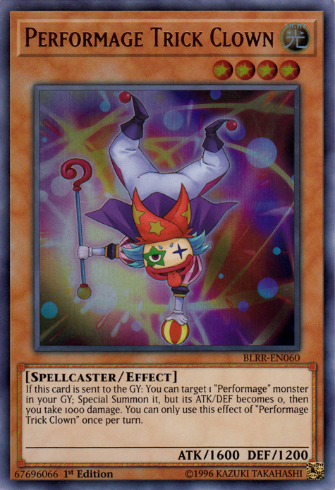 Performage Trick Clown [BLRR-EN060] Ultra Rare | Deep Dive Games St. Marys