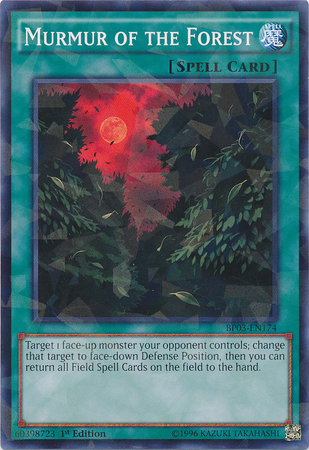 Murmur of the Forest [BP03-EN174] Shatterfoil Rare | Deep Dive Games St. Marys