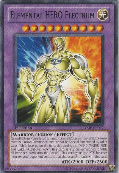 Elemental HERO Electrum [RYMP-EN017] Common | Deep Dive Games St. Marys