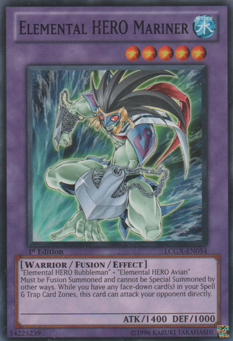 Elemental HERO Mariner [LCGX-EN054] Common | Deep Dive Games St. Marys