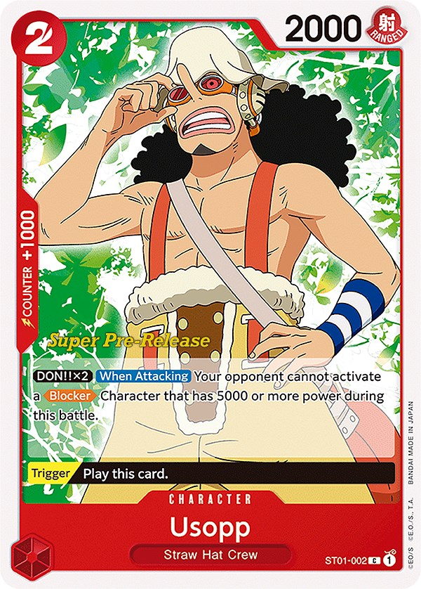 Usopp [Super Pre-Release Starter Deck: Straw Hat Crew] | Deep Dive Games St. Marys