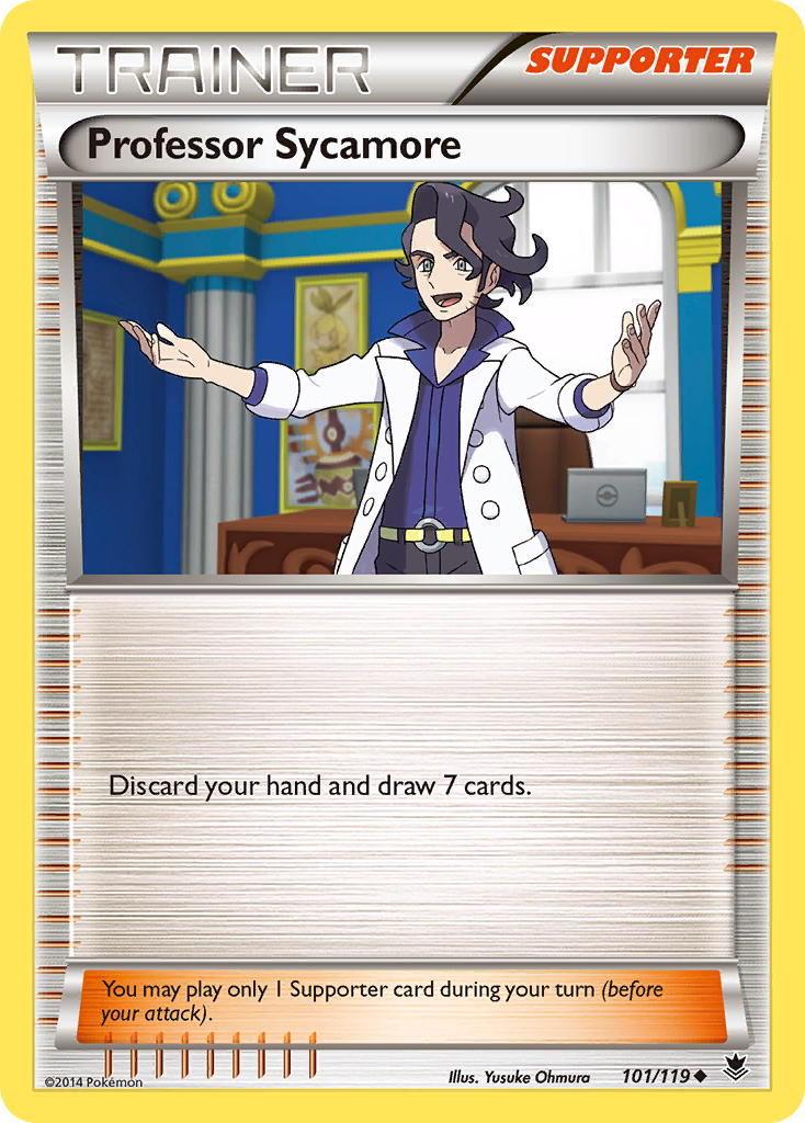 Professor Sycamore (101/119) [XY: Phantom Forces] | Deep Dive Games St. Marys