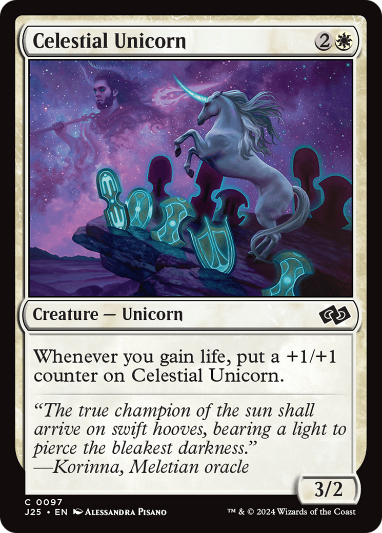 Celestial Unicorn [Foundations Jumpstart] | Deep Dive Games St. Marys