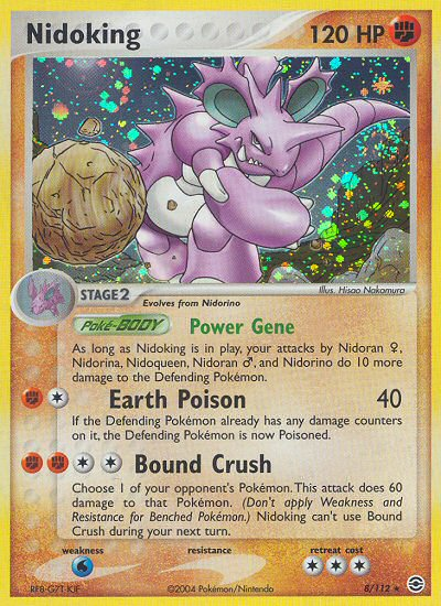 Nidoking (8/112) [EX: FireRed & LeafGreen] | Deep Dive Games St. Marys