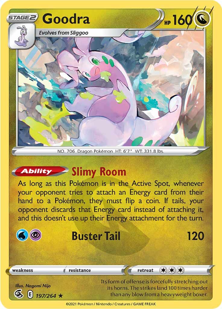 Goodra (197/264) [Sword & Shield: Fusion Strike] | Deep Dive Games St. Marys