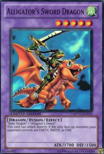 Alligator's Sword Dragon [WP11-EN015] Super Rare | Deep Dive Games St. Marys