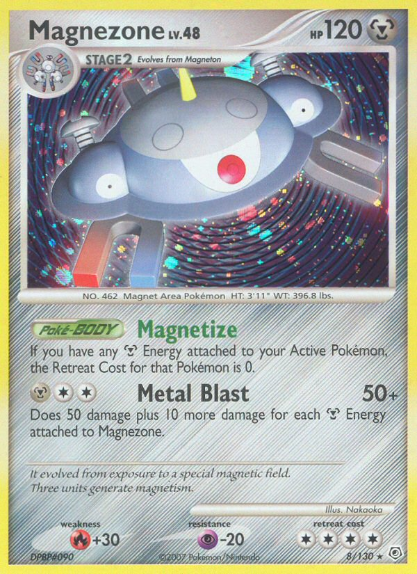 Magnezone (8/130) [Diamond & Pearl: Base Set] | Deep Dive Games St. Marys