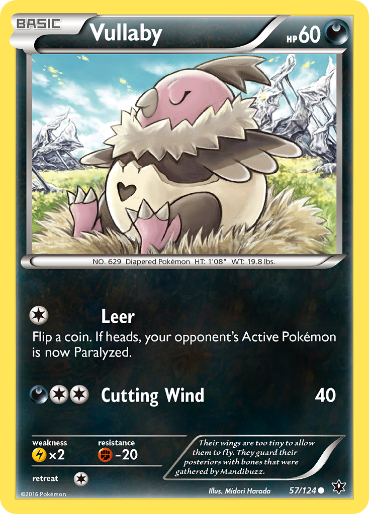 Vullaby (57/124) [XY: Fates Collide] | Deep Dive Games St. Marys