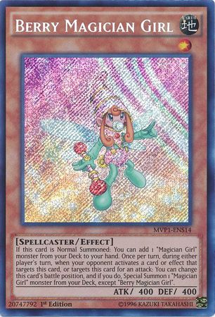 Berry Magician Girl [MVP1-ENS14] Secret Rare | Deep Dive Games St. Marys