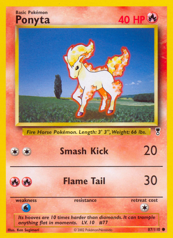 Ponyta (87/110) [Legendary Collection] | Deep Dive Games St. Marys