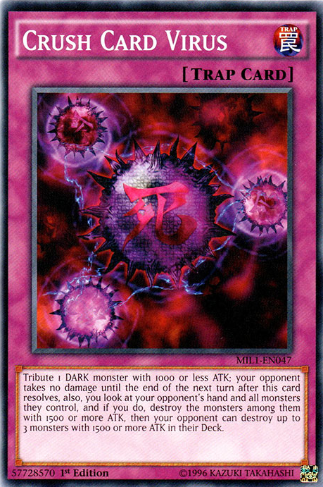 Crush Card Virus [MIL1-EN047] Common | Deep Dive Games St. Marys