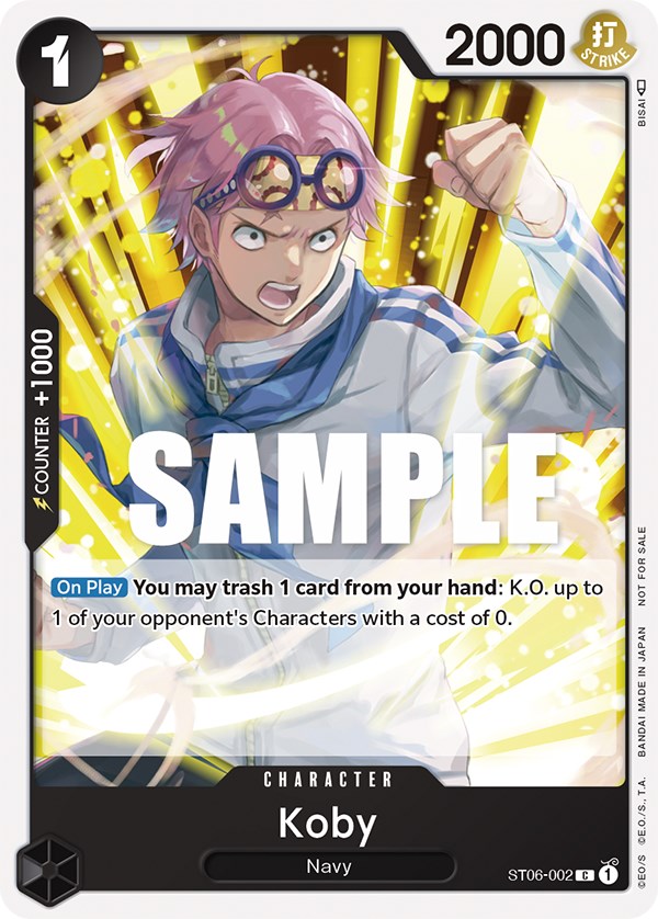 Koby (Promotion Pack 2023) [One Piece Promotion Cards] | Deep Dive Games St. Marys