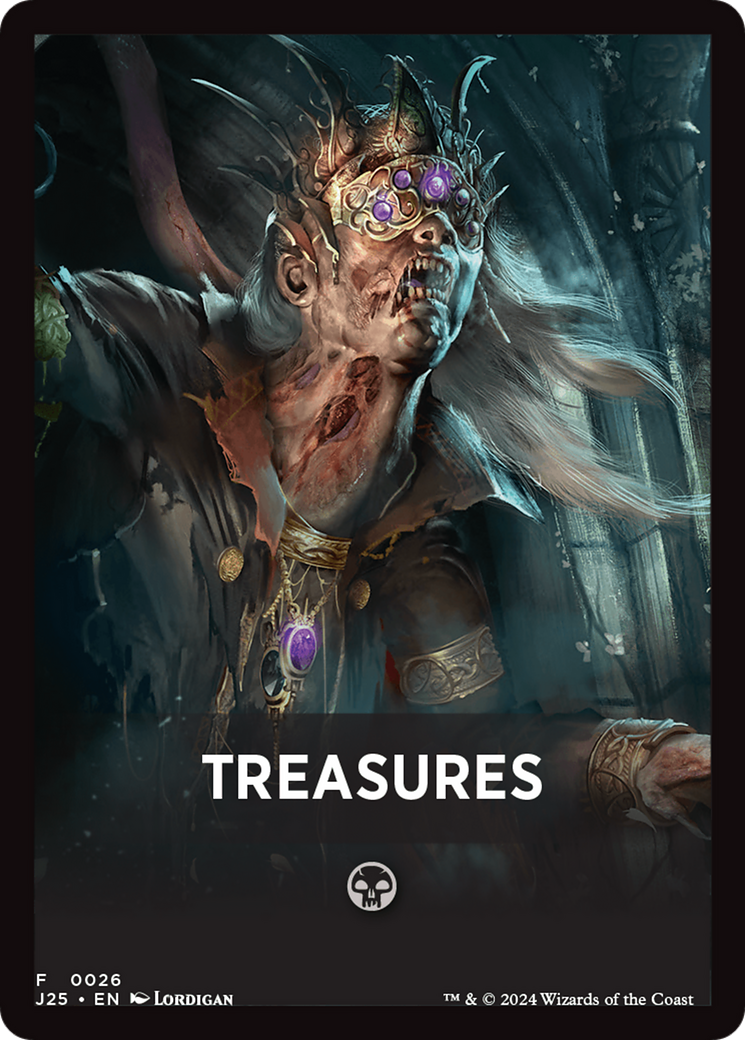 Treasures Theme Card [Foundations Jumpstart Front Cards] | Deep Dive Games St. Marys