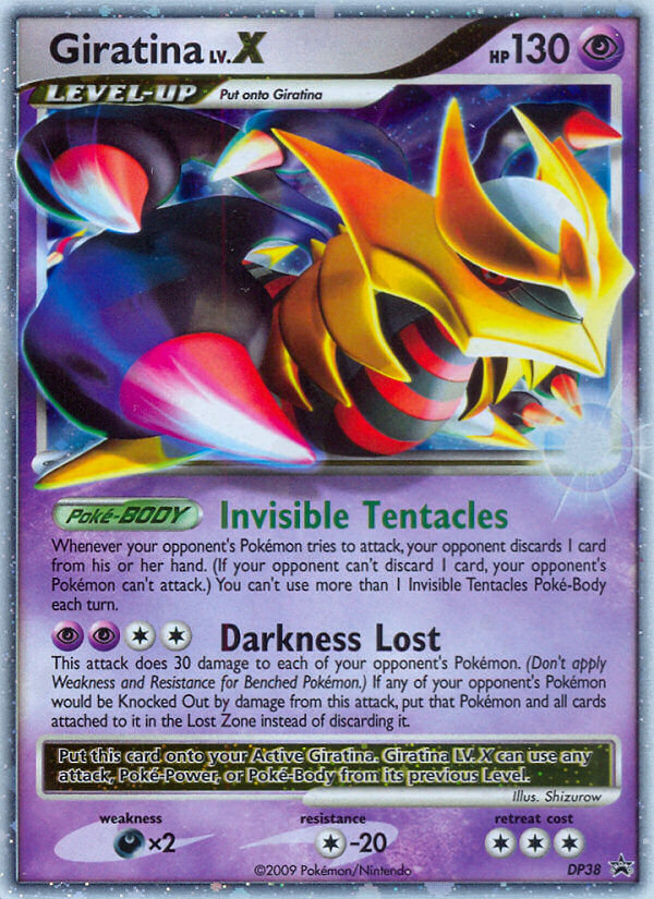 Giratina LV.X (DP38) [Diamond & Pearl: Black Star Promos] | Deep Dive Games St. Marys