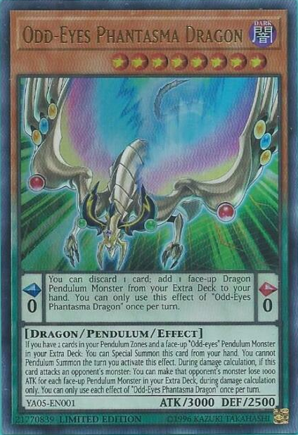 Odd-Eyes Phantasma Dragon [YA05-EN001] Ultra Rare | Deep Dive Games St. Marys