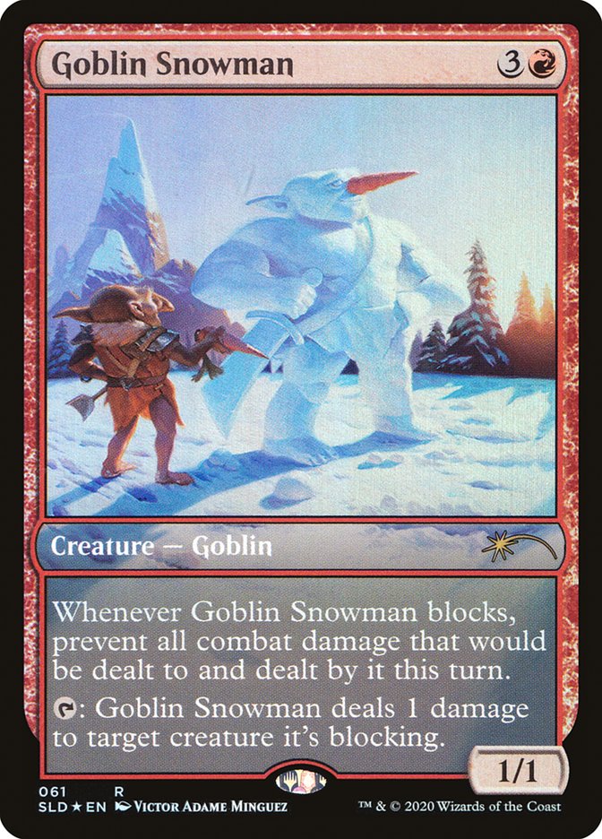 Goblin Snowman [Secret Lair Drop Series] | Deep Dive Games St. Marys