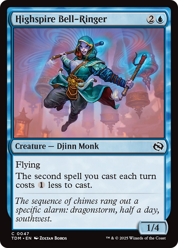 Highspire Bell-Ringer [Tarkir: Dragonstorm] | Deep Dive Games St. Marys