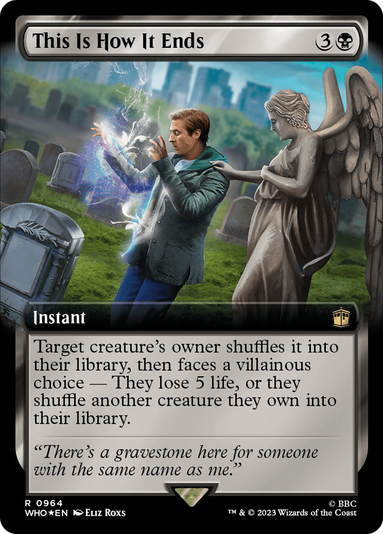 This Is How It Ends (Extended Art) (Surge Foil) [Doctor Who] | Deep Dive Games St. Marys
