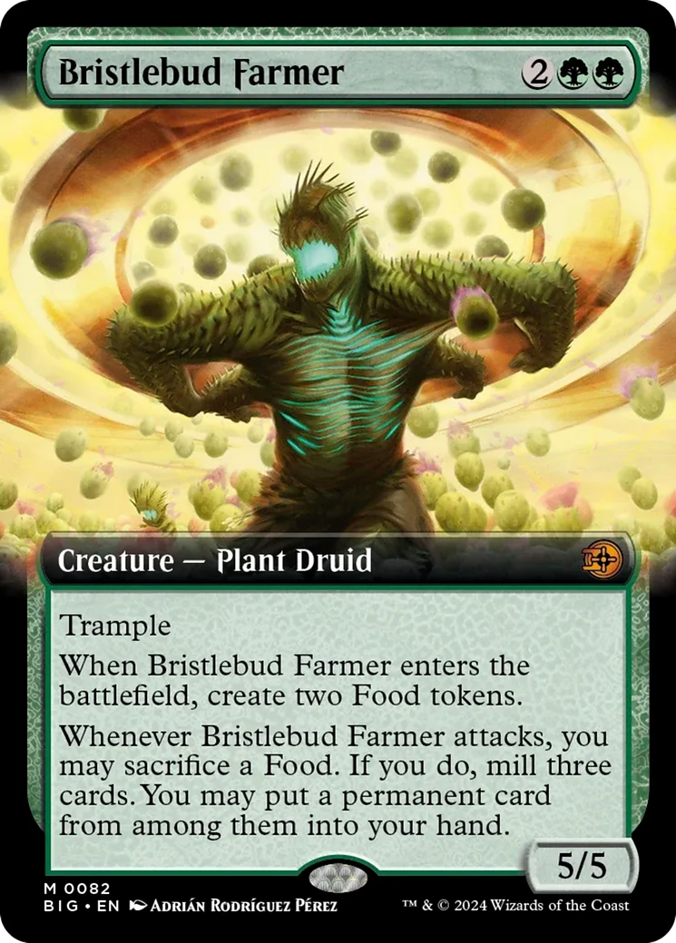 Bristlebud Farmer (Extended Art) [Outlaws of Thunder Junction: The Big Score] | Deep Dive Games St. Marys