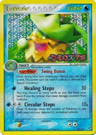 Ludicolo (10/107) (Stamped) [EX: Deoxys] | Deep Dive Games St. Marys