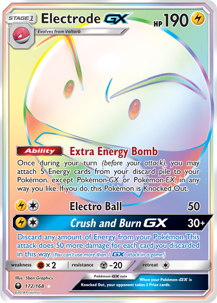 Electrode GX (172/168) [Sun & Moon: Celestial Storm] | Deep Dive Games St. Marys