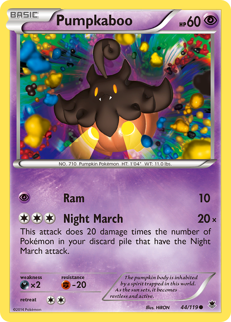 Pumpkaboo (44/119) [XY: Phantom Forces] | Deep Dive Games St. Marys