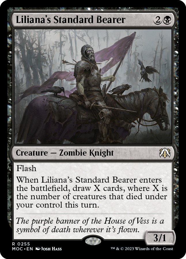 Liliana's Standard Bearer [March of the Machine Commander] | Deep Dive Games St. Marys