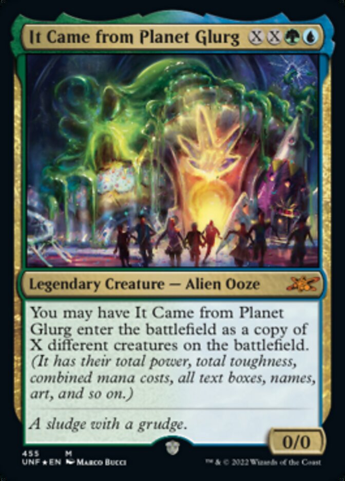It Came from Planet Glurg (Galaxy Foil) [Unfinity] | Deep Dive Games St. Marys