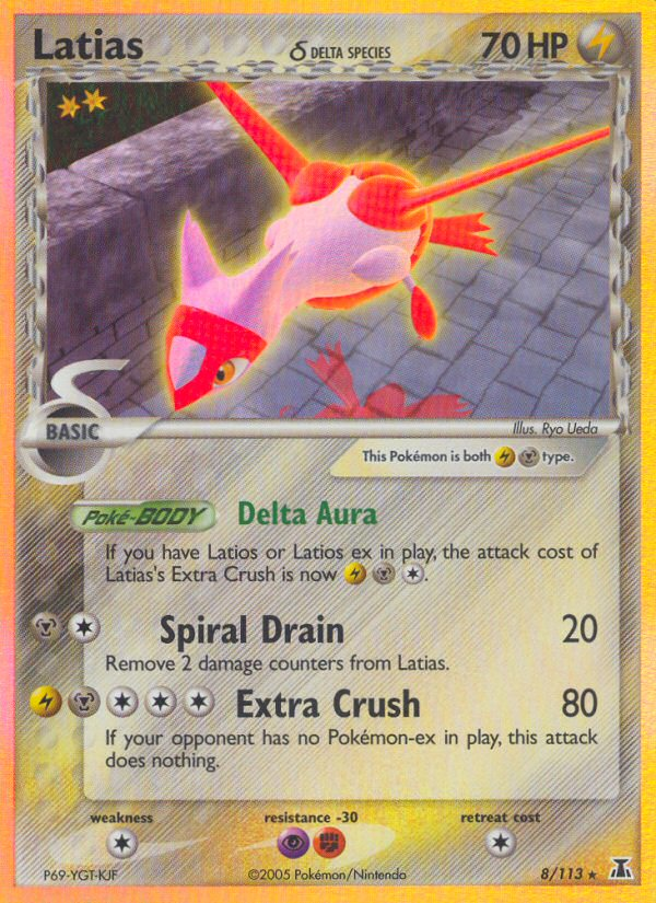 Latias (8/113) (Delta Species) [EX: Delta Species] | Deep Dive Games St. Marys